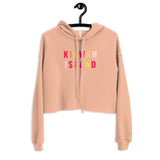 "Kiawah Island- BIG" Crop Hoodie