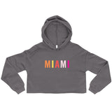 "Miami" Crop Hoodie