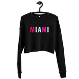 "Miami- VICE" Crop Sweatshirt