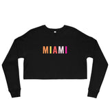 "Miami" Crop Sweatshirt