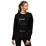 "Nomad Definition" Crop Sweatshirt