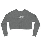 "Paris C'est La Vie" Crop Sweatshirt