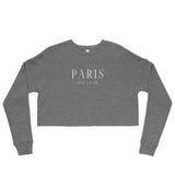 "Paris C'est La Vie" Crop Sweatshirt