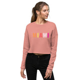 "Miami" Crop Sweatshirt