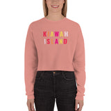 "Kiawah Island- BIG" Crop Sweatshirt