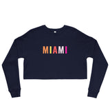 "Miami" Crop Sweatshirt