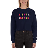 "Kiawah Island- BIG" Crop Sweatshirt