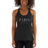 "Paris C'est La Vie" Women's Racerback Tank