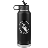 Lake Norman Logo 32 oz Water Bottle Tumbler