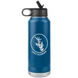 Lake Norman Logo 32 oz Water Bottle Tumbler
