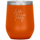 Wife of the Party Wine Tumbler