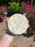 Spring Bloom Ceramic Resin Coasters- Set of 4
