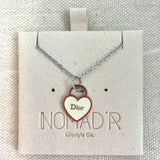CD Dainty Heart Pendant Necklace