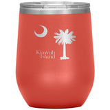 Kiawah Island Insulated Wine Glass Tumbler