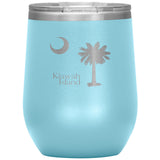 Kiawah Island Insulated Wine Glass Tumbler