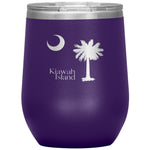 Kiawah Island Insulated Wine Glass Tumbler