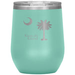Kiawah Island Insulated Wine Glass Tumbler