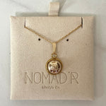 CC Mini Dome Necklace- GOLD