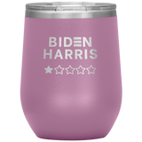 Biden-Harris 1 Star Review Wine Tumbler