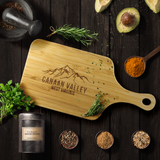 Canaan Valley West Virginia Wood Cutting Board with Handle