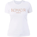"NOMAD'R- ORANGE" Ladies' Boyfriend T-Shirt
