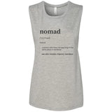 "Nomad Definition" Ladies' Flowy Muscle Tank