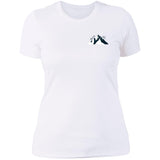 "Small Mountain- NAVY" Ladies' Boyfriend Tee