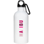 "Malibu" 20 oz. Stainless Steel Water Bottle
