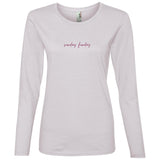 "Sunday Funday" Ladies' Lightweight LS T-Shirt