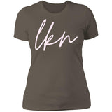"LKN- PINK" Ladies' Boyfriend T-Shirt