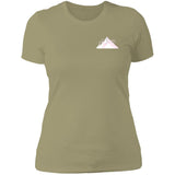 "Small Mountain- PINK" Ladies' Boyfriend T-Shirt