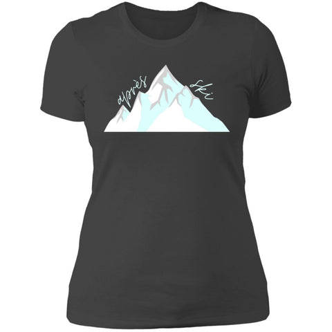 "Big Mountain- AQUA" Ladies' Boyfriend T-Shirt