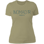 "NOMAD'R- NAVY" Ladies' Boyfriend T-Shirt