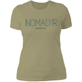 "NOMAD'R- NAVY" Ladies' Boyfriend T-Shirt