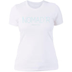 "NOMAD'R- AQUA" Ladies' Boyfriend T-Shirt