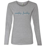 "Big Sunday Funday" Ladies' Lightweight LS T-Shirt
