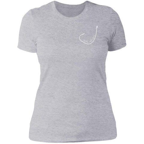 "Small Hook- WHITE" Ladies' Boyfriend T-Shirt