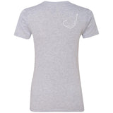 "Tidal Collection- WHITE" Ladies' Boyfriend T-Shirt