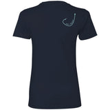 "Tidal Collection- AQUA" Ladies' Boyfriend T-Shirt