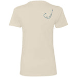 "Tidal Collection- NAVY" Ladies' Boyfriend T-Shirt