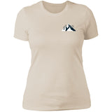 "Small Mountain- NAVY" Ladies' Boyfriend Tee