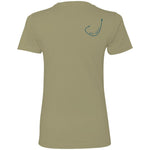 "Tidal Collection- NAVY" Ladies' Boyfriend T-Shirt