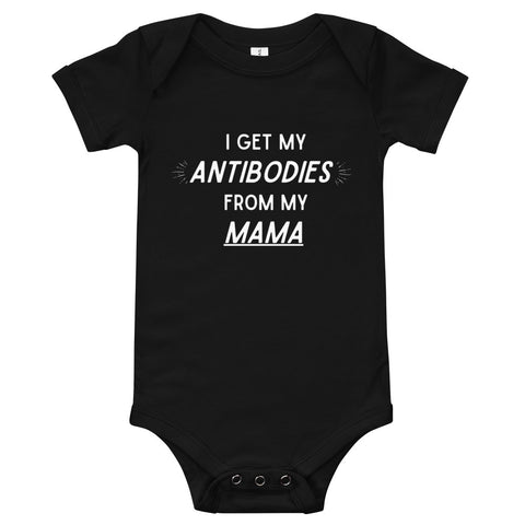 "Antibodies" Baby short sleeve one piece