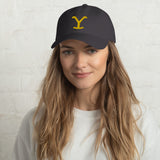 "Y" Yellowstone Dad hat