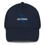Lake Norman Map Dad hat