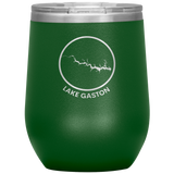 Lake Gaston Logo Wine Tumbler