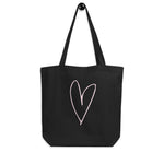 "Heart- PINK" Eco Tote Bag