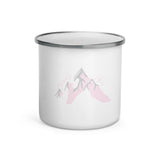 "Apres Ski- PINK" Enamel Mug