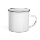 "Salty Air- Aqua" Enamel Mug