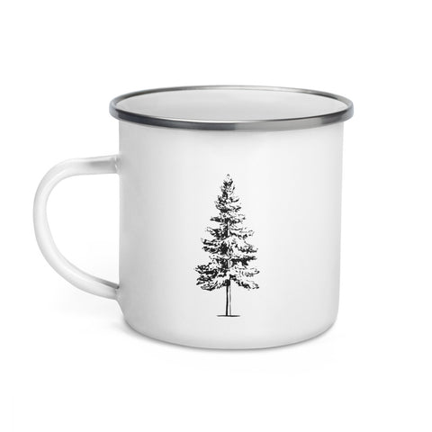 "Tree" Enamel Mug